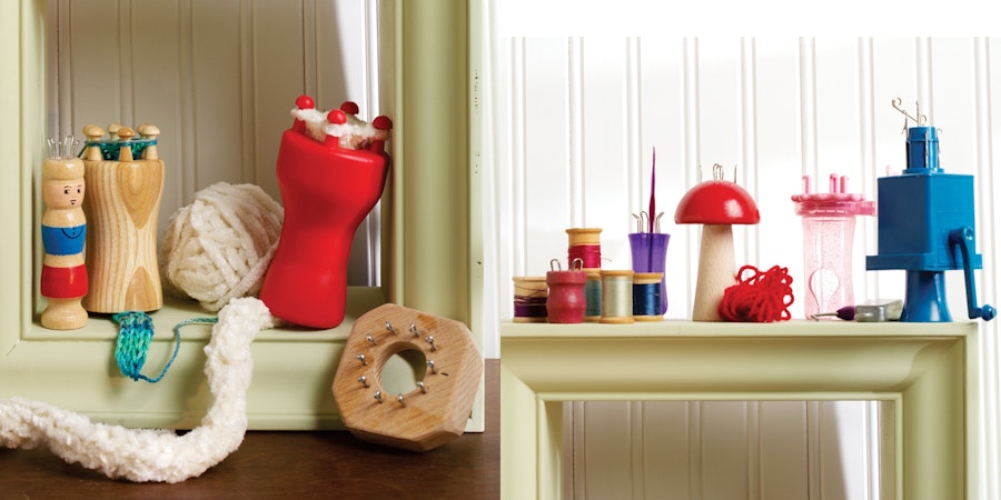 Knitting Spools Image