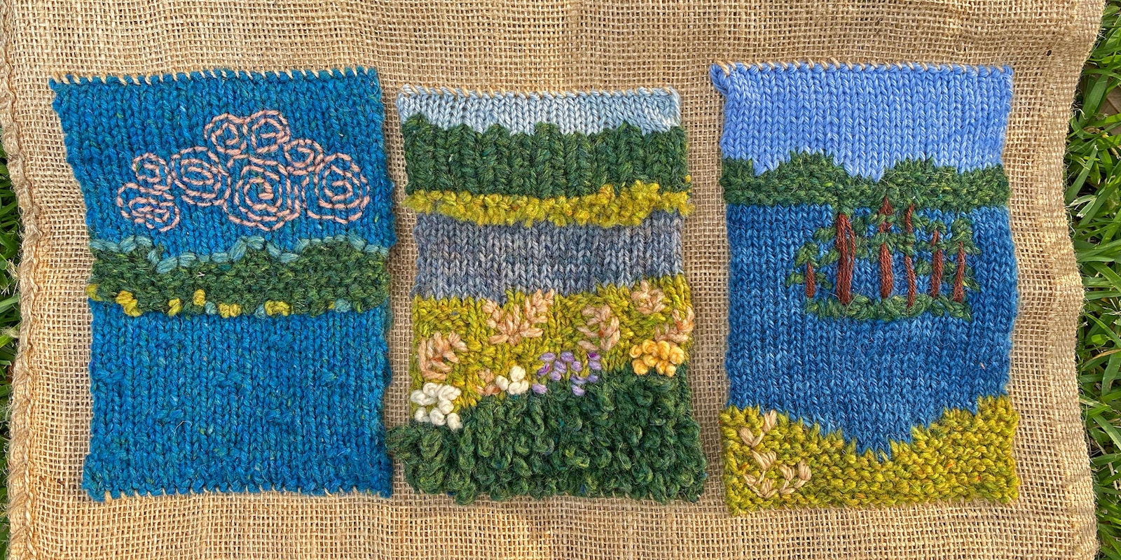 Family Textiles Inspired by Maine Lakes Primary Image