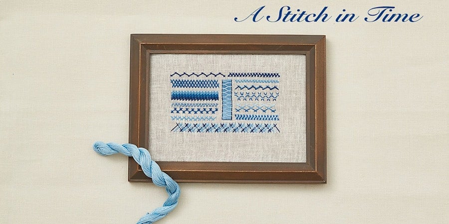 A Stitch in Time: Herringbone Stitch Image