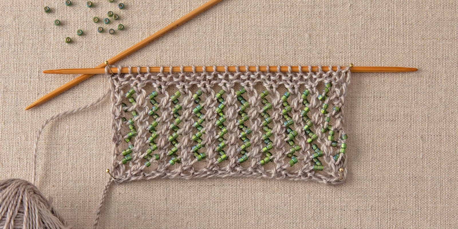 Try Thérèse de Dillmont’s Beaded Turkish Stitch Primary Image