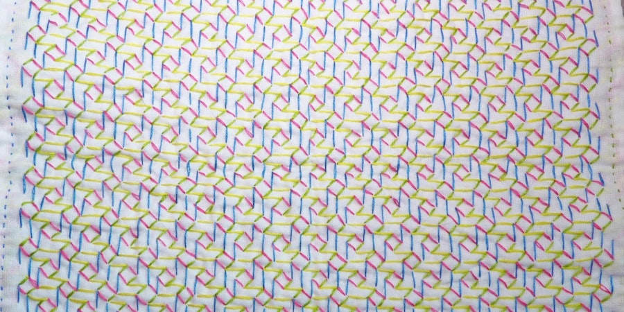 Exploring Hitomezashi and Practicing Patience Image