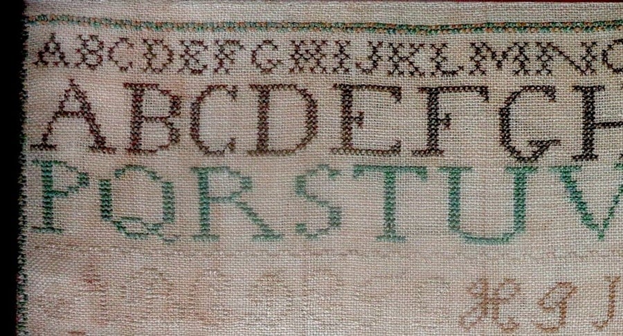 Sampler Research: Falling Down Rabbit Holes in My Pajamas Image