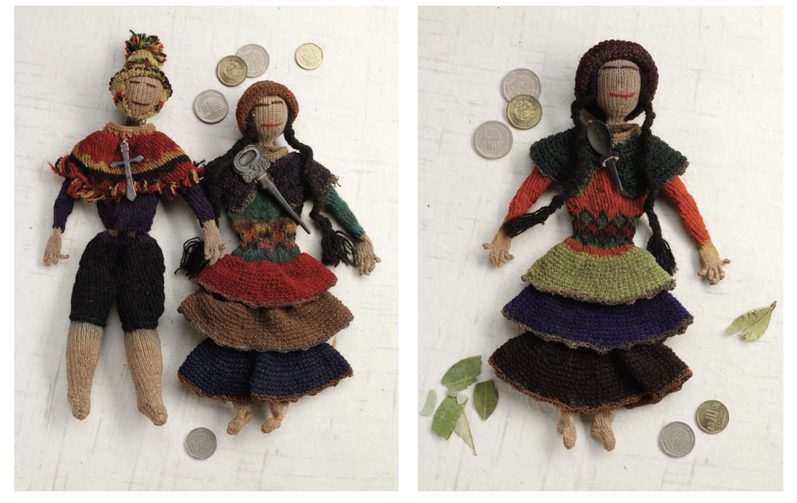 Andean Knitted Figure Purses  Primary Image
