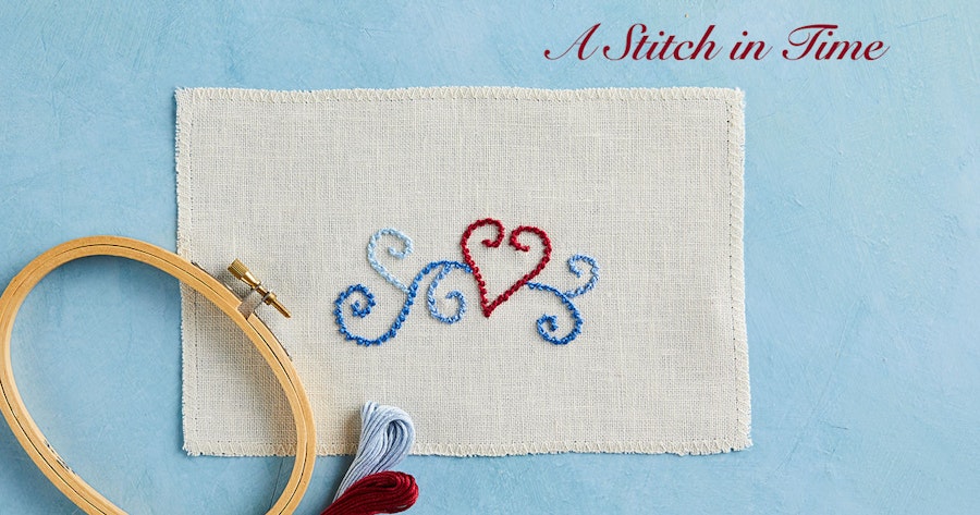 A Stitch in Time: Scroll Stitch Image
