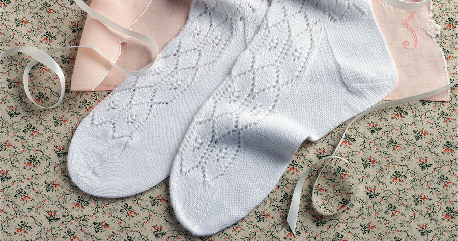 A Pair of Lacy Stockings Inspired by an American Classic Image