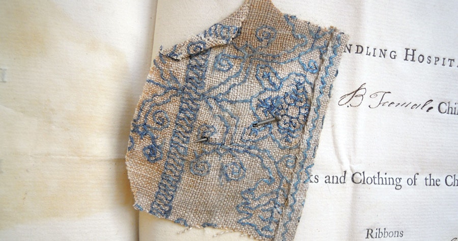 Threads of Feeling: Textiles from The Foundling Museum Image