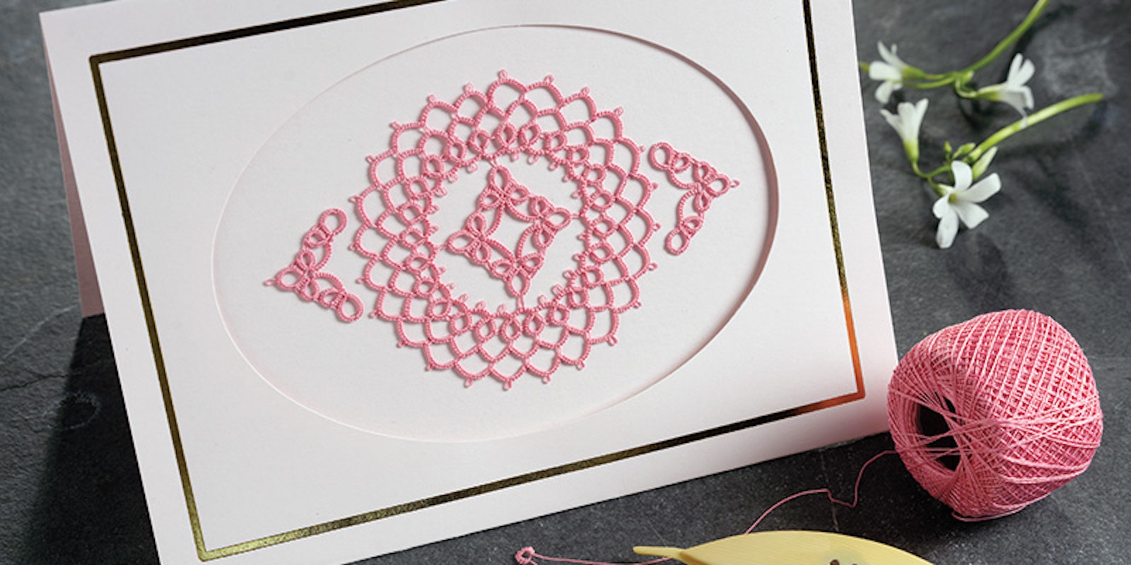 Make A Tatted Greeting Card for Someone Special Primary Image