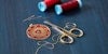 A Medallion of Frisado de Valladolid-Style Lace to Stitch Image