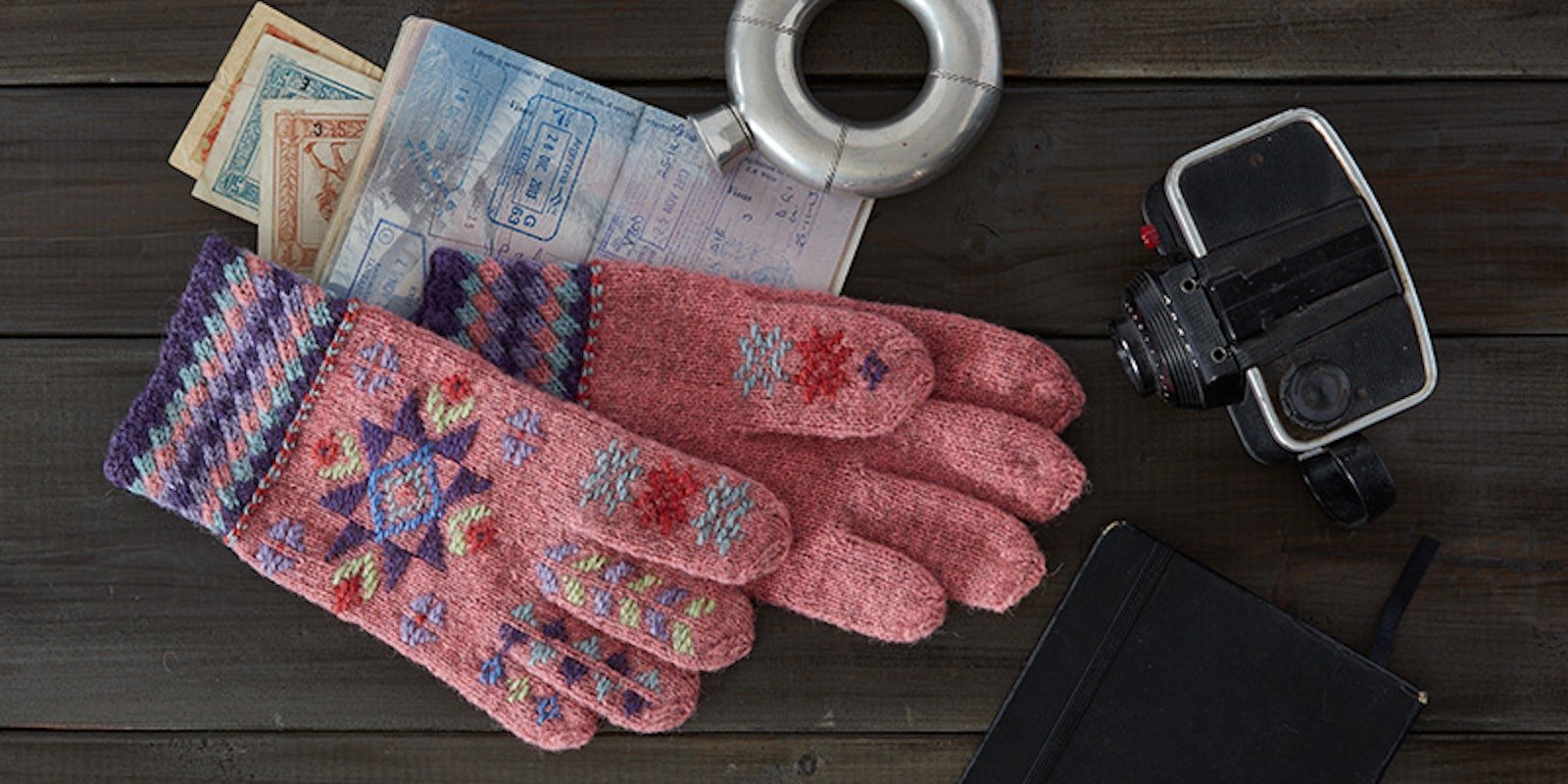 Colorful Estonian Gloves to Knit from Nancy Bush Primary Image