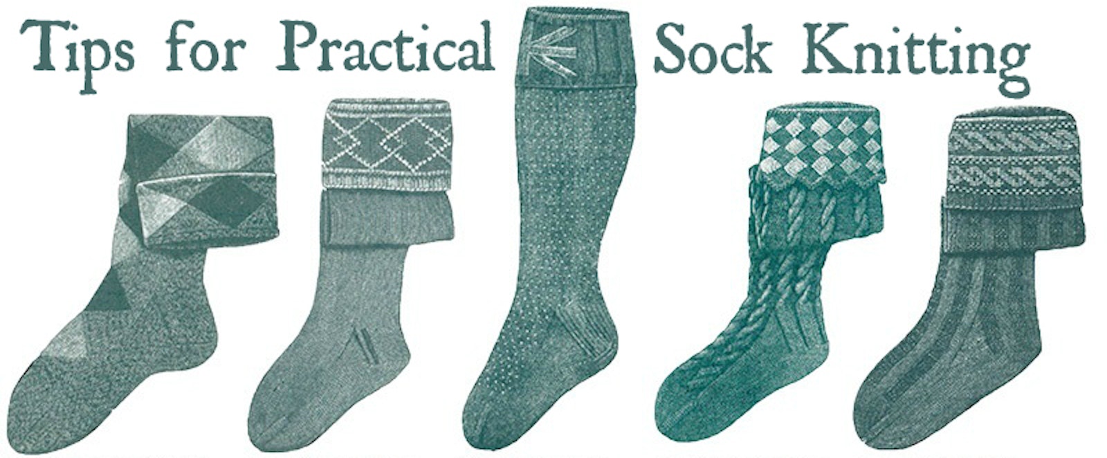 5 Sock Patterns for Lazy Women Primary Image