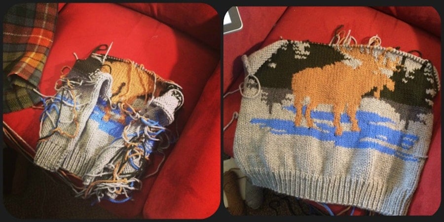 WIP Wednesday: Making a vintage moose jacket! Image