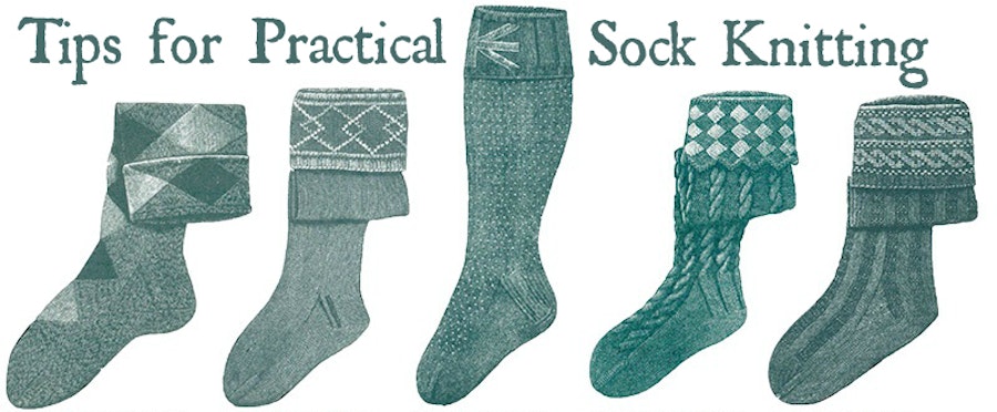 A Melting Pot of Sock-Knitting Techniques Image