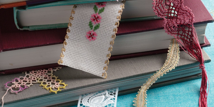 Knit a Lace Bookmark by Ava Coleman Image