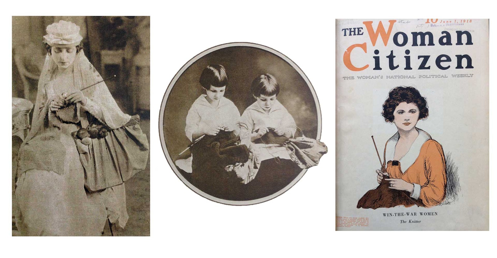 Patriotic Knitting Bags of World War I Primary Image