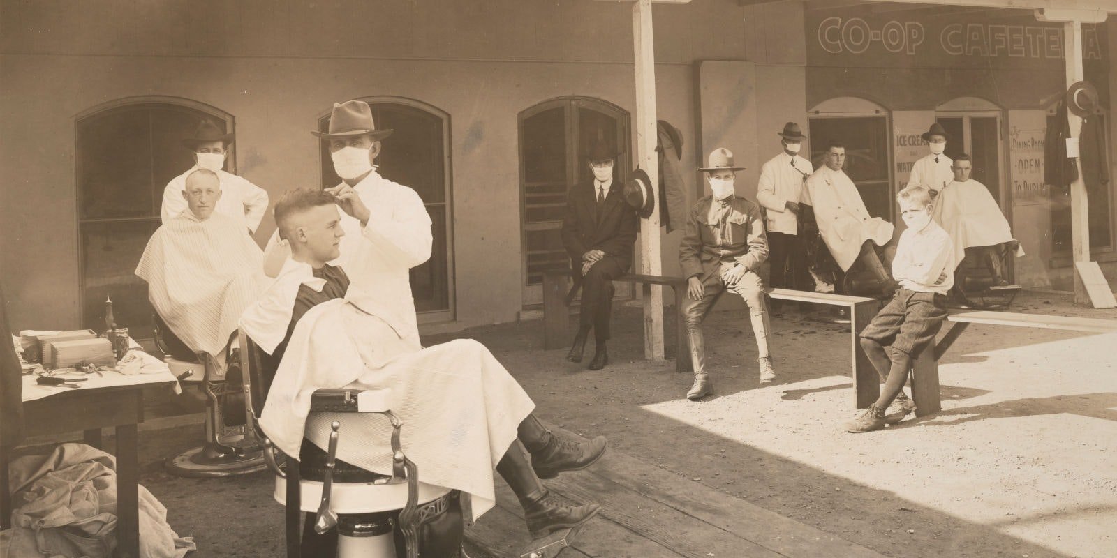 Protect Your Jaws from Septic Paws: Making Masks During the Spanish Flu Primary Image