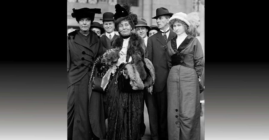 Speaking Up in Public While Female: Suffragettes in Britain Image