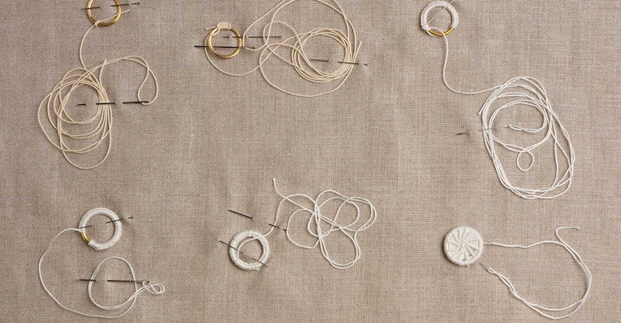 A Dorset Crosswheel Button to Make Image