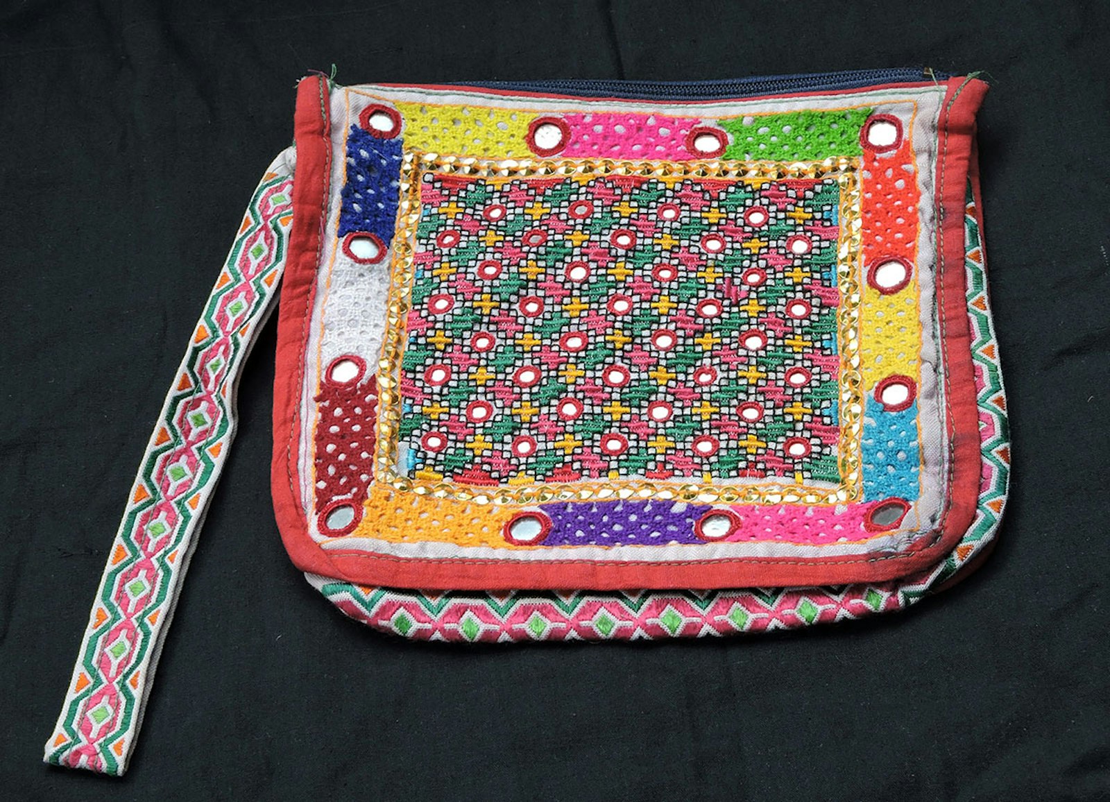 A Modern-Style Dowry Bag with Traditional Embroidery Primary Image