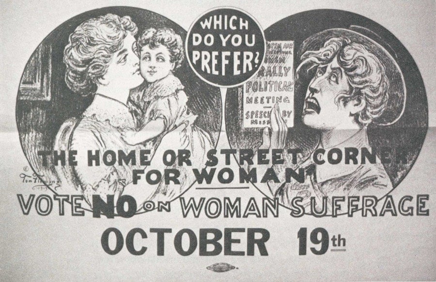 Let Us Keep Knitting and Crocheting for the Bazar, Sisters! Image