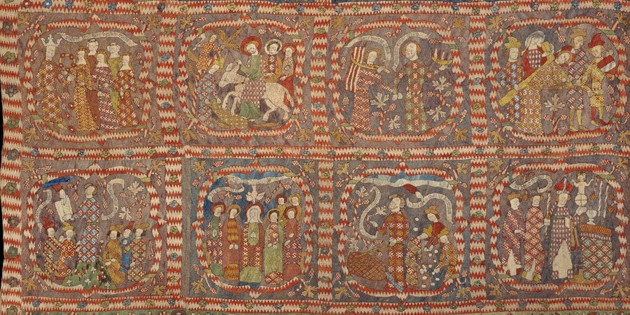 Stitching in Solitude: Medieval Anchoresses and Nuns Image