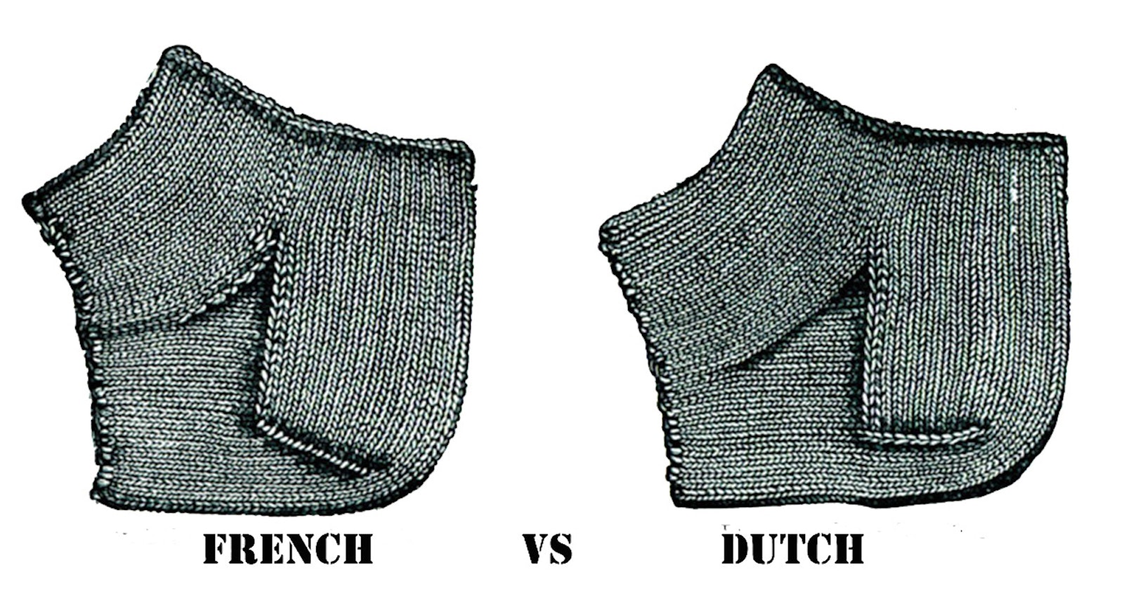 Tips for Practical Sock Knitting: French Heels Versus Dutch! Primary Image