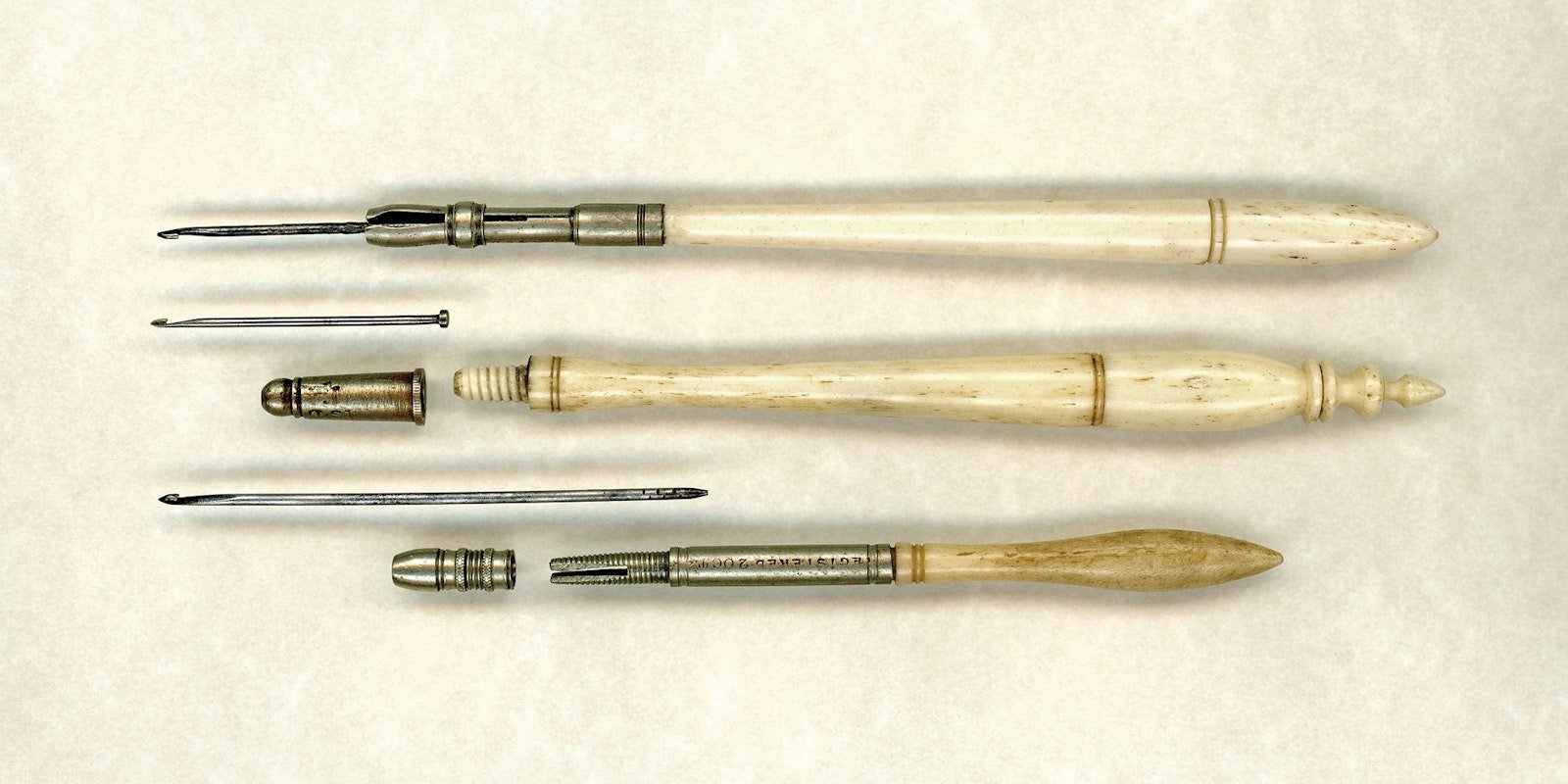 Mid-Nineteenth-Century British Crochet Hooks Primary Image