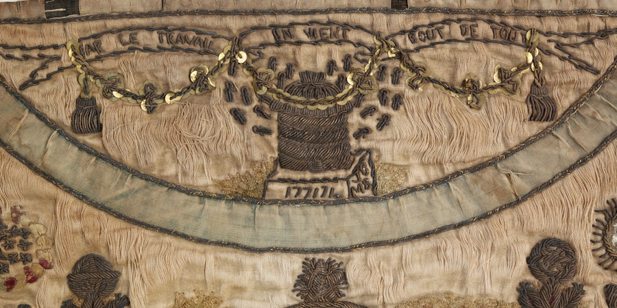 Embroidery and the Masonic Apron  Image