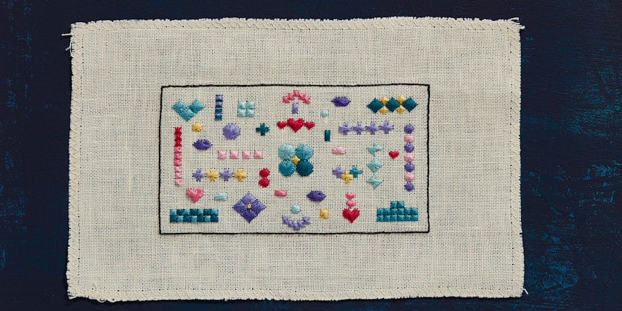 A Stitch in Time: Rhodes Stitch Image