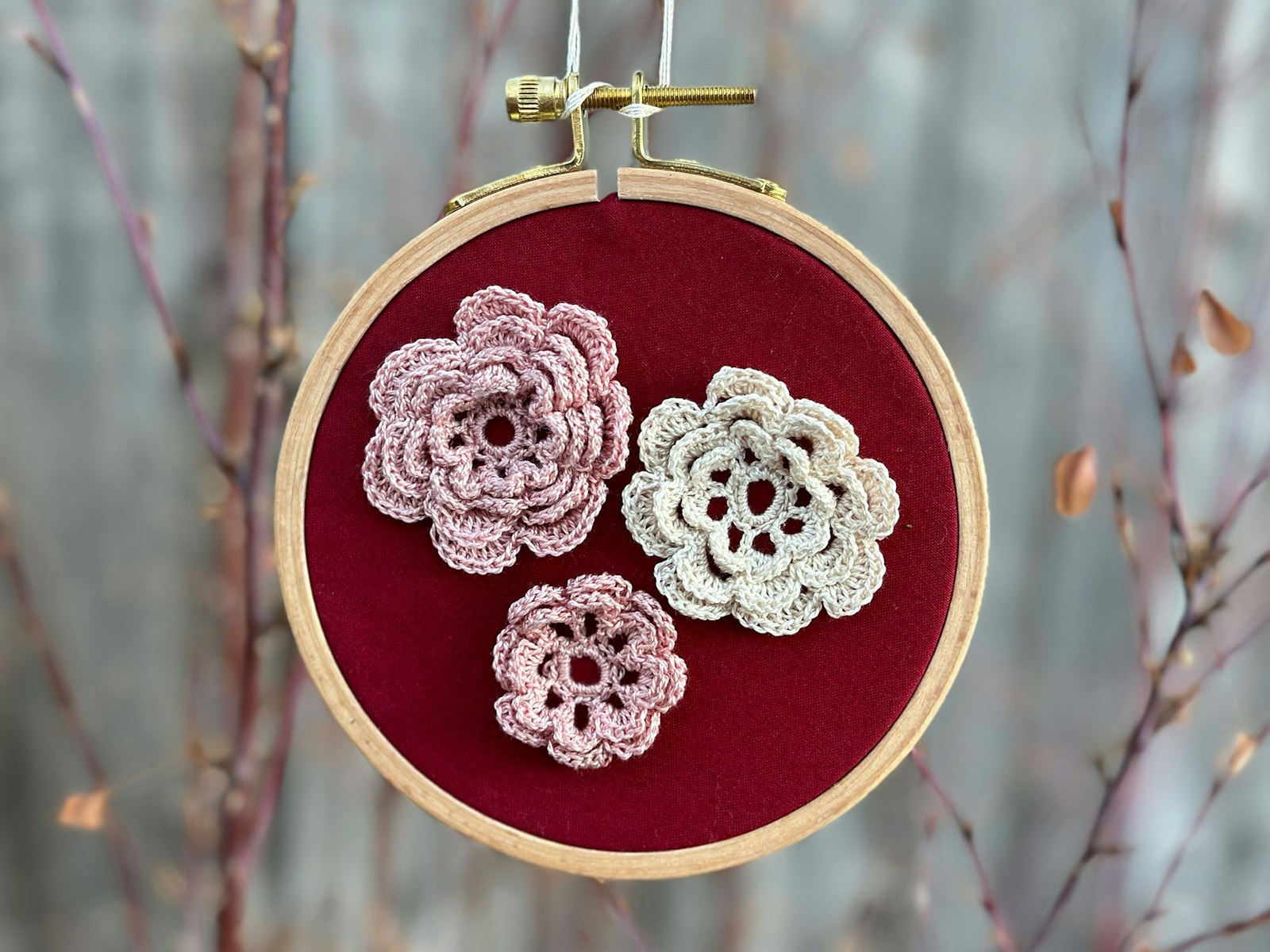 Stitch a Bouquet of Irish Crochet Roses Primary Image