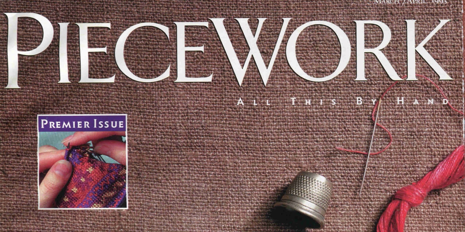 It’s our Pearl Anniversary! Celebrate 30 Years of PieceWork Magazine with us Primary Image