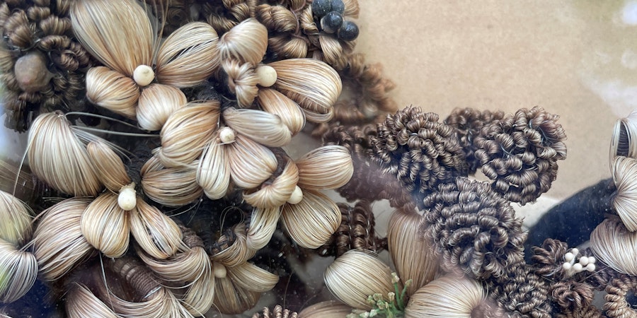 Homegrown Thread: The Art of Human Hairwork in the Gilded Age Image