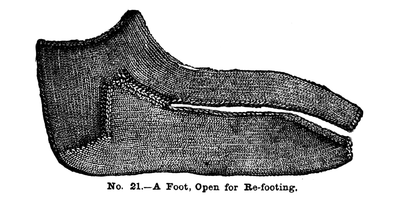 Tips for Practical Sock Knitting: Refooting a Sock Primary Image