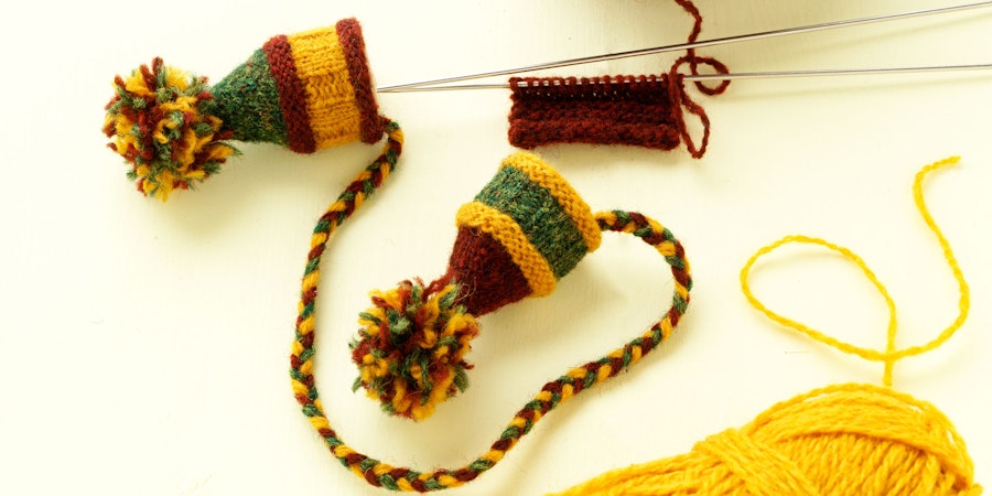 Punchinello Caps for Knitting Needles to Knit Image