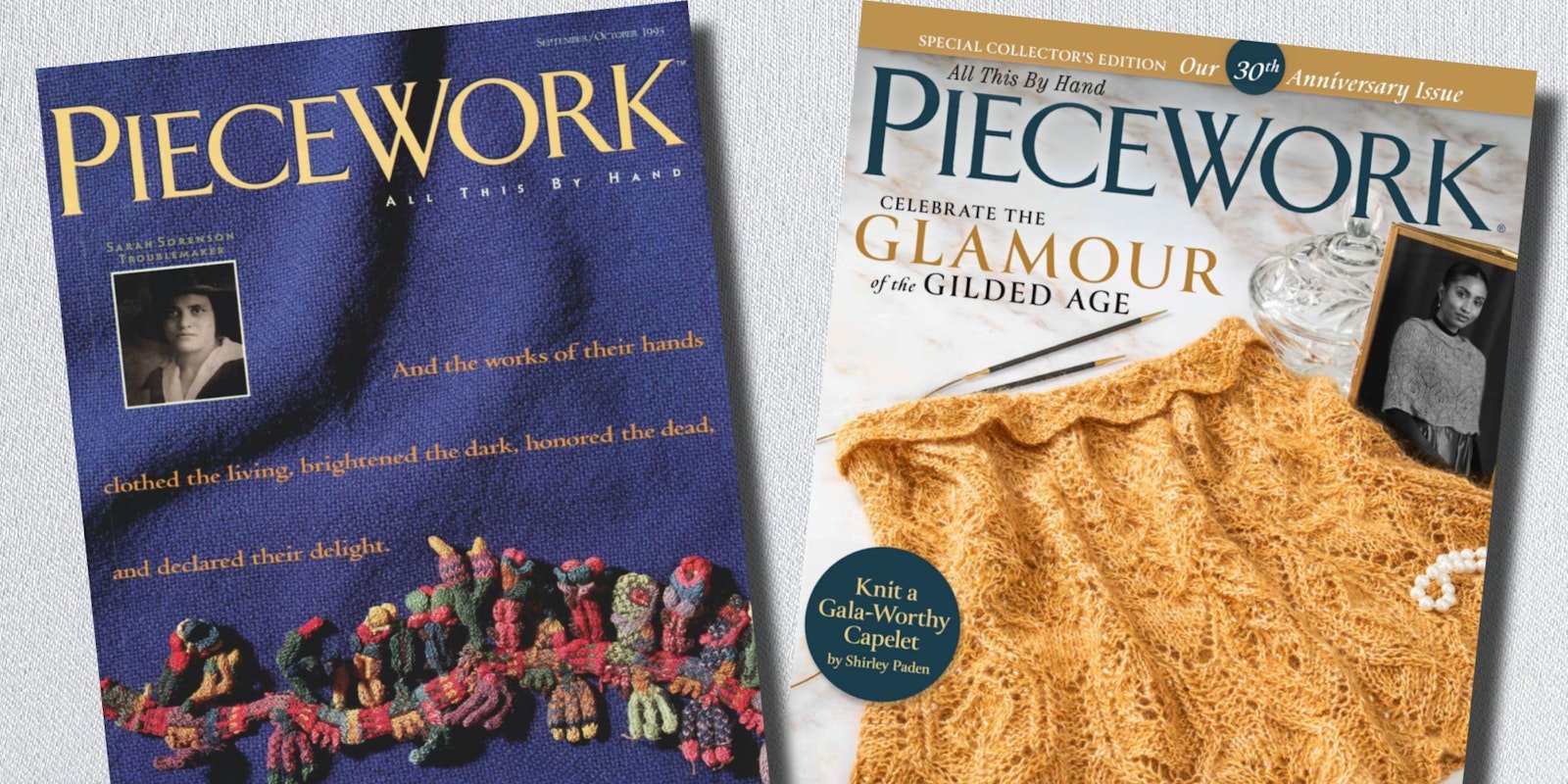 A Glimpse into Thirty Years of PieceWork Magazine Covers Primary Image