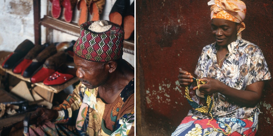 The Bamum Tapestry-Crochet Image