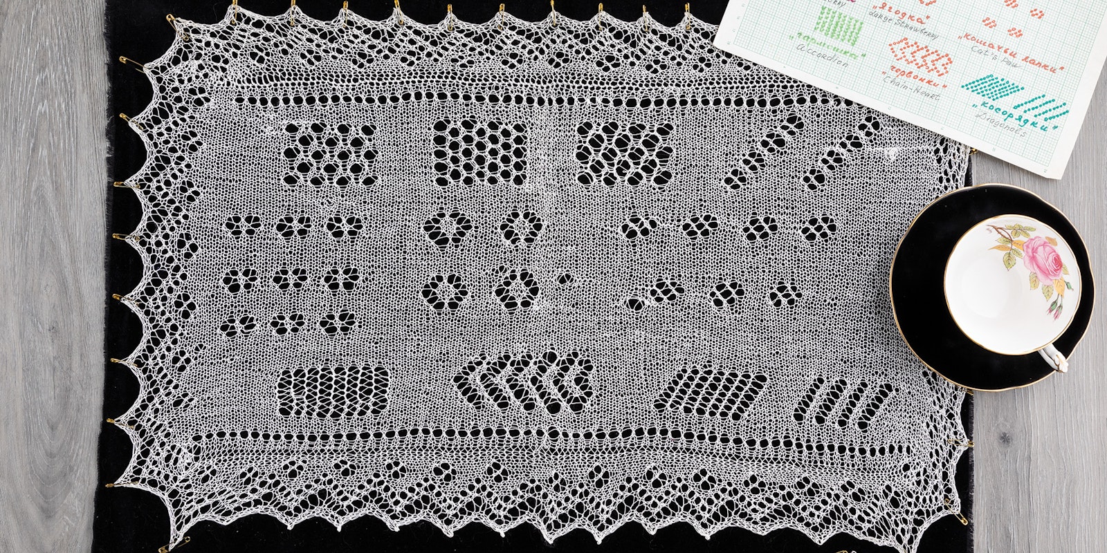 The Basic Elements of Orenburg Lace: Olga Fedorova Charts Primary Image