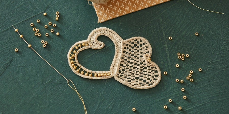 Make Belgian Needle-Lace Hearts for Someone you Love Image