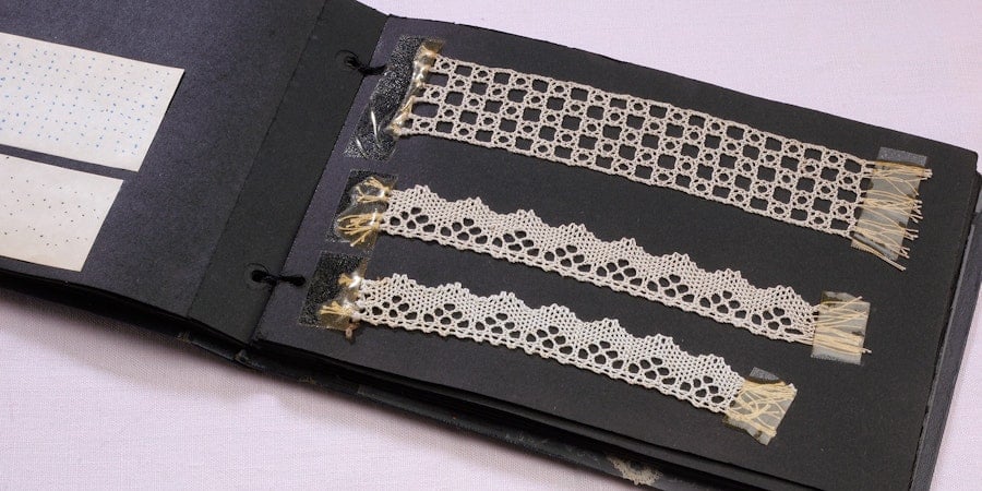 A Bobbin Lace Sample Book Image