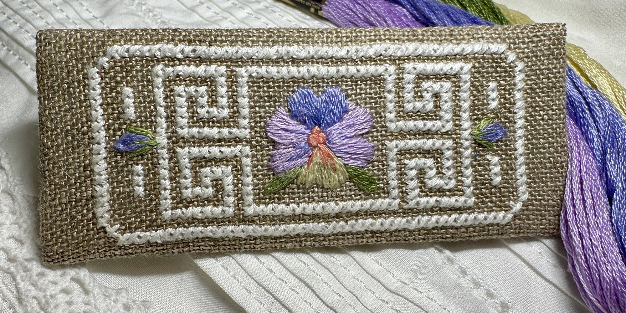 Pansy: A Victorian Design on a Hair Clip Image