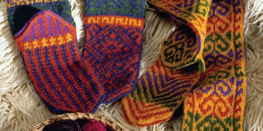 Two Pairs of Turkish Socks to Knit Image