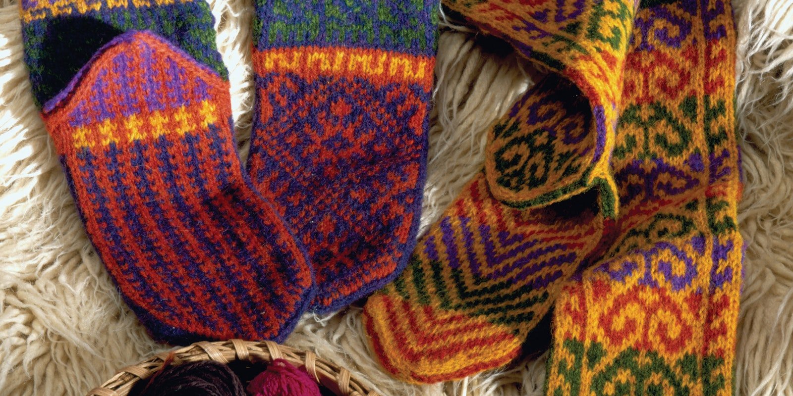 Two Pairs of Turkish Socks to Knit Primary Image