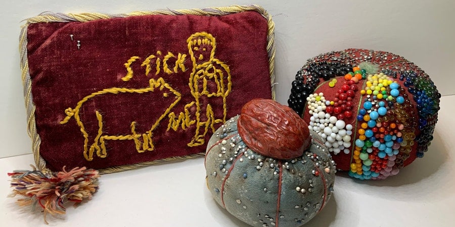 The Charming Whimsy of Antique Pincushions Image