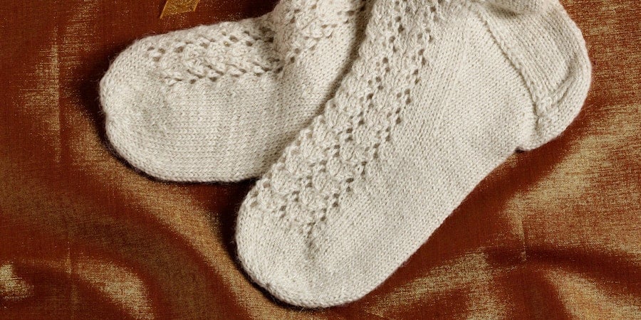 Knit Your Own Victorian Lace Stockings from Weldon’s Practical Needlework Image