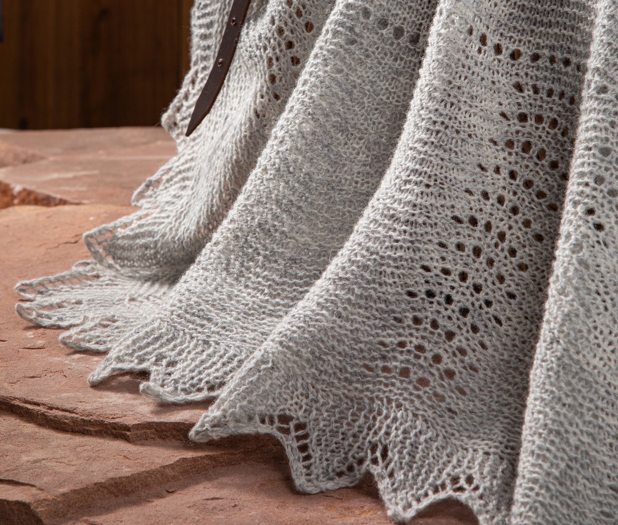 Discover the Classic Shetland Hap Image