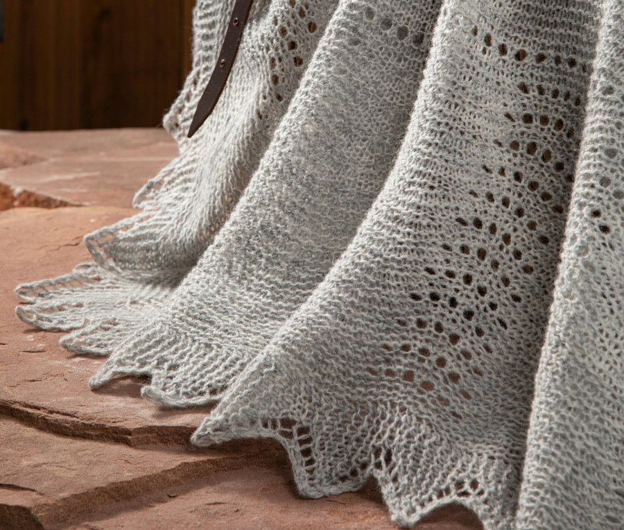 Discover the Classic Shetland Hap Image